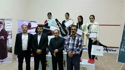 پایان مسابقات اسکواش دختران کشور در ارومیه